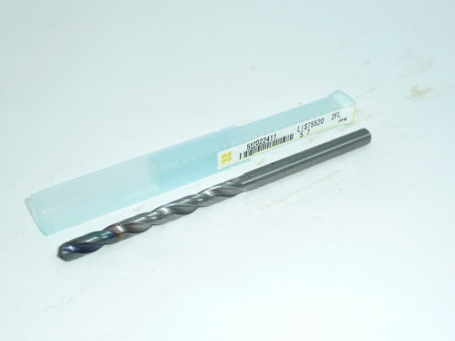 5.70mm Coolant Thru Carbide Drill Coated - OSG 552022411 (63mm LOC  115mm O/L)