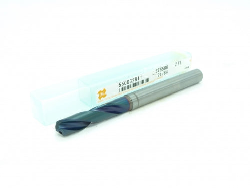 21/64" Coolant Thru Carbide Drill Coated 3XD - OSG 550032811 (42mm LOC  110mm O/L)