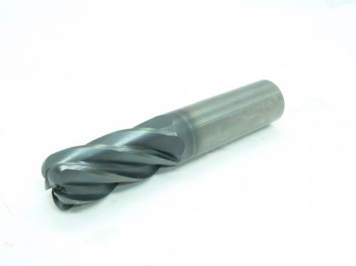 3/4" 5 Flute (.200" Radius) Undersize Professionally Reground & Recoated Carbide End Mill Tialn - USA