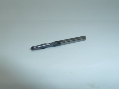 1/8" 2 Flute Ballnose Carbide End Mill AlTiN - USA