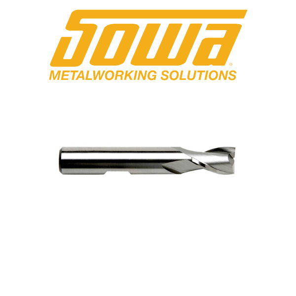 5/16" 2 Flute End Mill HSSco - Sowa 103062