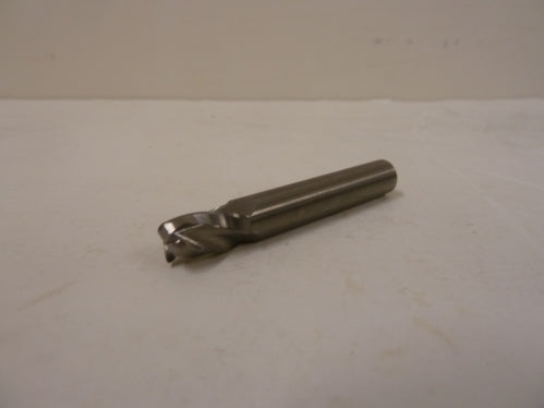 3/8 5 Flute Stub Carbide End Mill High Performance .020 Corner Radius AlCrN USA