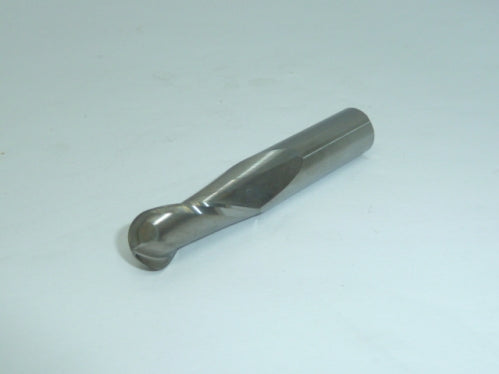 7/16" 2 Flute Ballnose Carbide End Mill - USA 10726