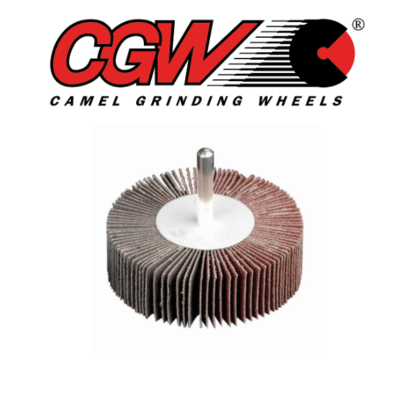 3" x 1-1/2" x 1/4" 80 Grit Flap Wheel - CGW 41514