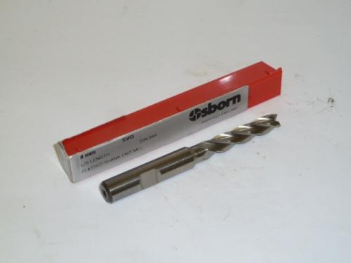 8.0mm 4 Flute L/L End Mill HSSCo - Clarkson Osborn