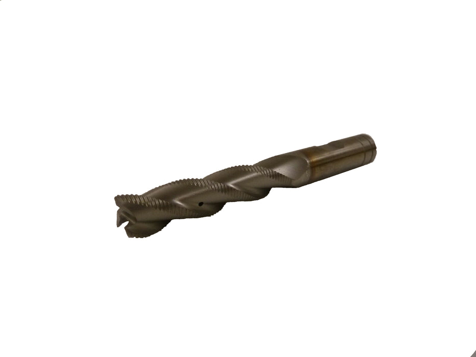 1/2" 3 Flute Long Roughing End Mill Powdered Metal TiCN - Helical USA