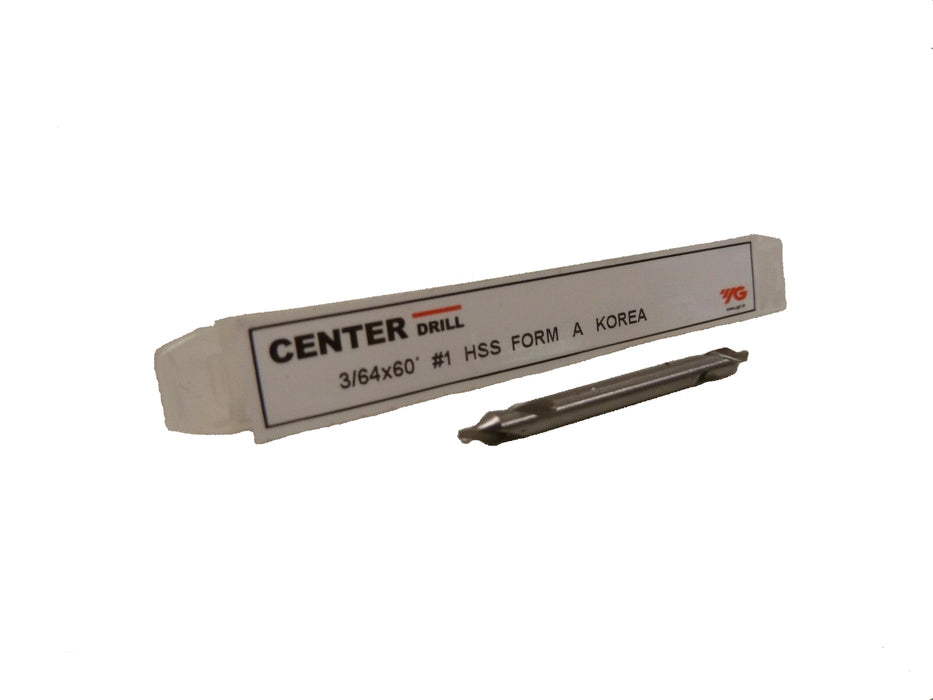 #1 Center Drill HSS - YG-1 D1C90079