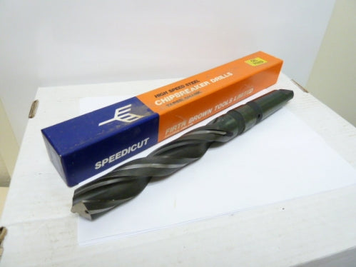 1-3/16" Taper Shank Oil Feed Drill HSS - FBT