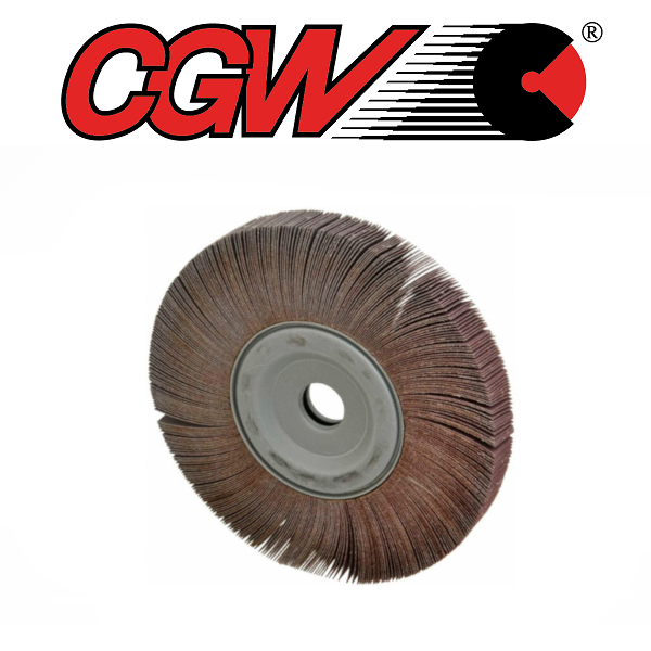 6" x 1" x 1" 80 Grit Unmounted Flap Wheel - CGW 41047