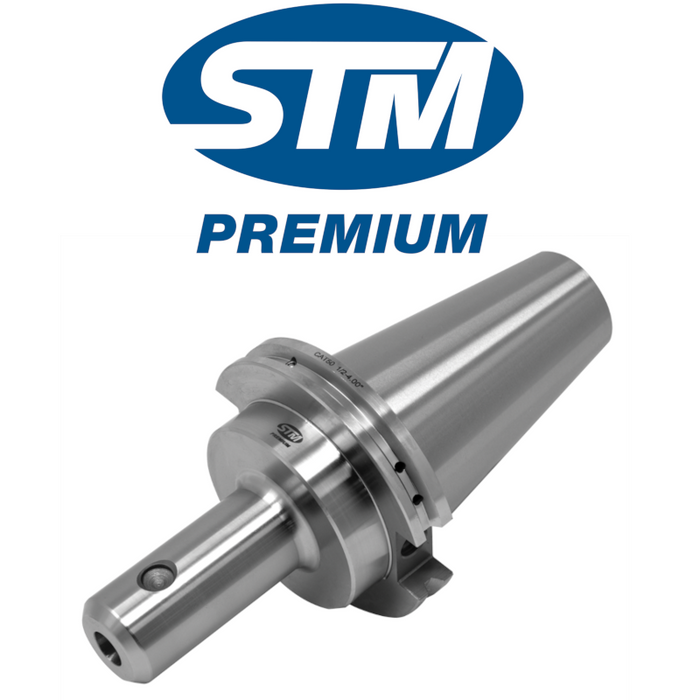 CAT40 x 3/8" End Mill Holder (2.5" Gage) - STM Premium
