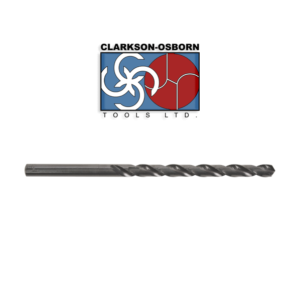 17/32" Taper Length Drill HSS - Clarkson Osborn DR20034