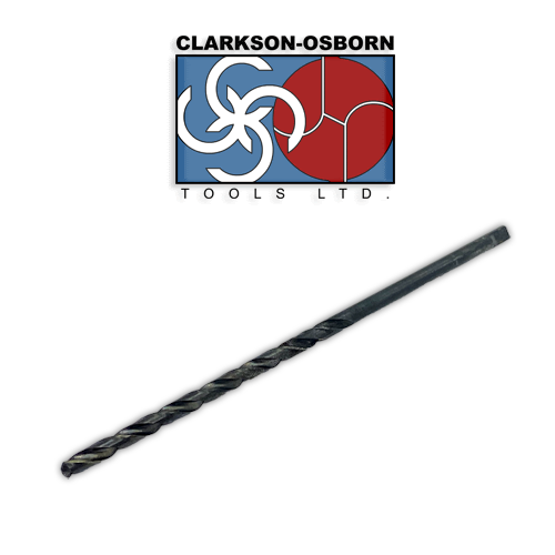 5/16" x 12" Extra Length Drill HSS - Clarkson Osborn DR40520
