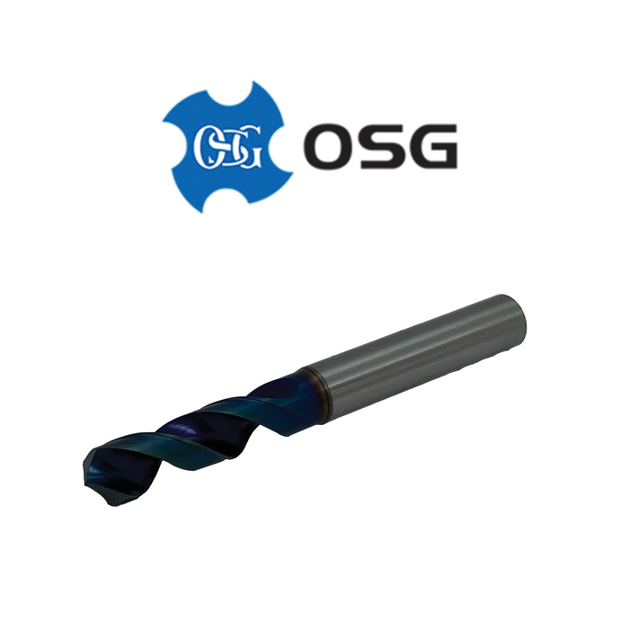 9.34mm Stub Length Drill HSS - OSG 8650934 (40mm LOC)
