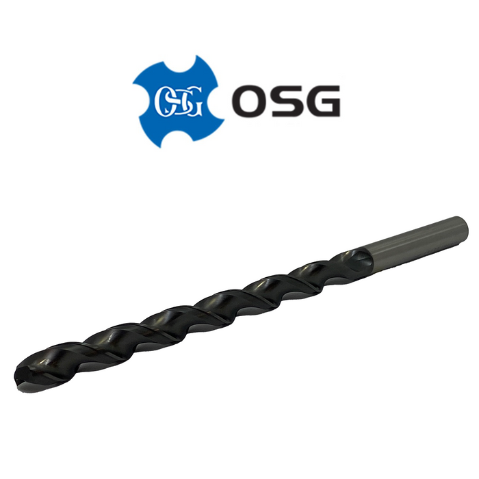 15/32" 2 Flute Taper Length Drill HSSCo 10xD - OSG 17551811