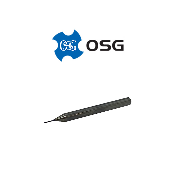 0.5mm 2 Flute CC Carbide End Mill - OSG 3100504