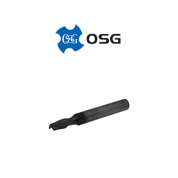 4.8mm 2 Flute Carbide End Mill WXL Coated - OSG 3182048 (.1889")