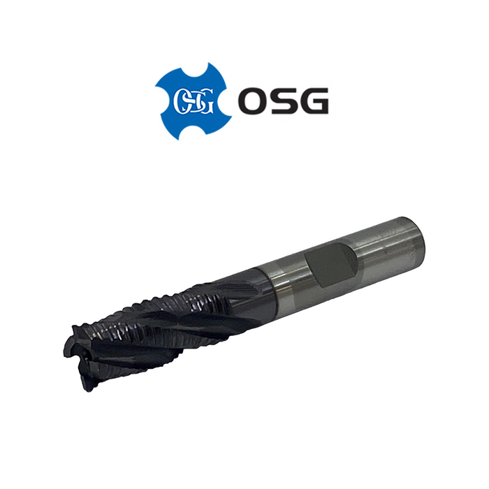 7/16" 4 Flute Roughing End Mill HSSCo TiALN - OSG 4509911