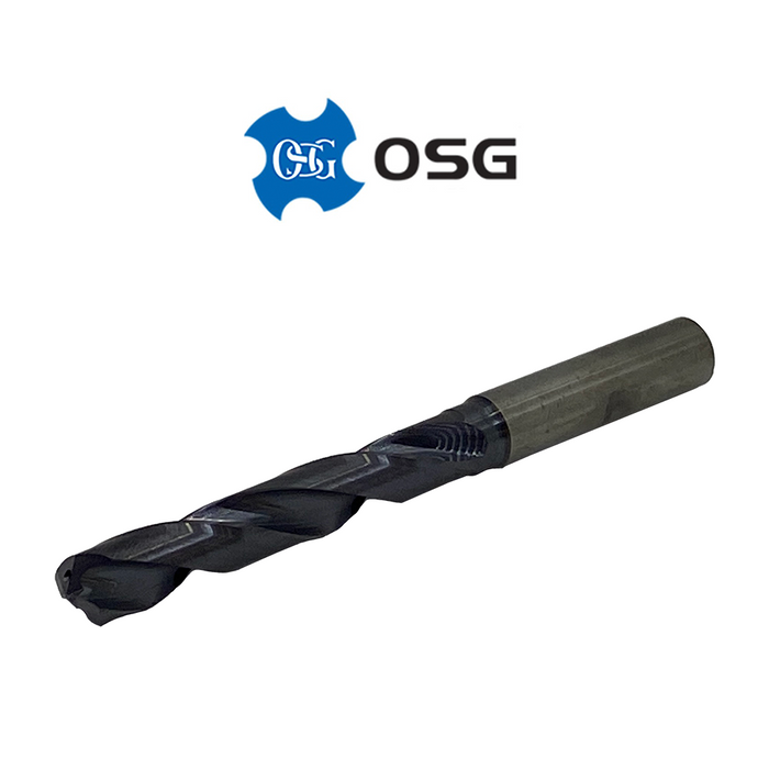 9.250mm Coolant Thru Carbide Jobber Drill 5xD - OSG HP255-3642