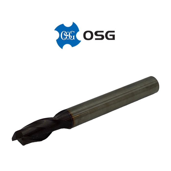 12mm 2 Flute (0.50mm Radius) Carbide End Mill TiALN - OSG HP432-4720