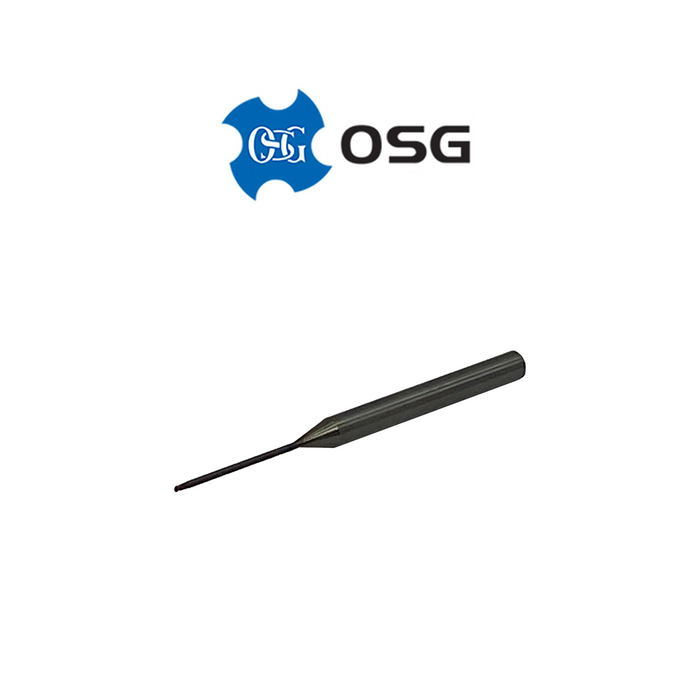 1mm 2 Flute Ballnose Carbide End Mill - OSG 3051018