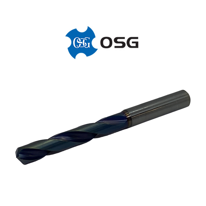 8.9mm Carbide Jobber Drill 4xD - OSG 3322890