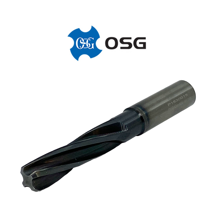 12.4mm 4 Flute Carbide Core Reamer - OSG P1830015