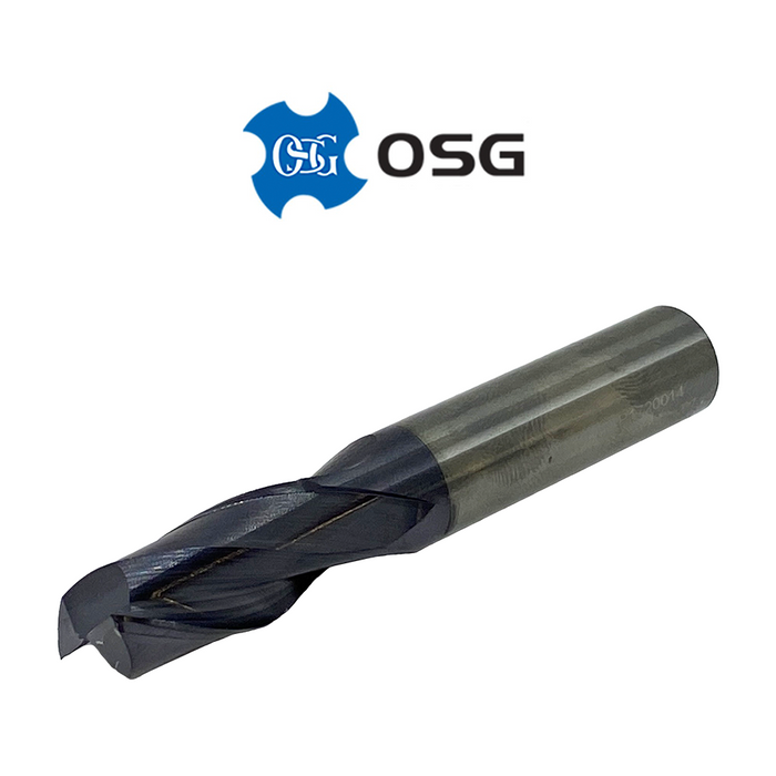 15.60mm 2 Flute Carbide End Mill TiALN - OSG P1720014