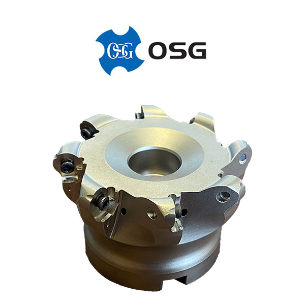 80mm Indexable Radius Milling Cutter - OSG 7800211