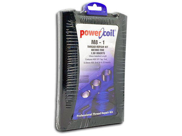 M8 x 1.0 Thread Repair Kit - PowerCoil