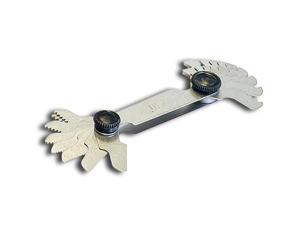 60 Degree Screw Pitch Gauge, 4-42 TPI - Procheck