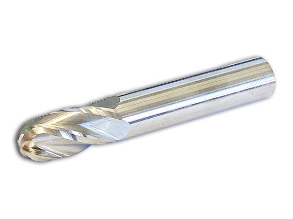 1/2" 4 Flute Ballnose Carbide End Mill - USA