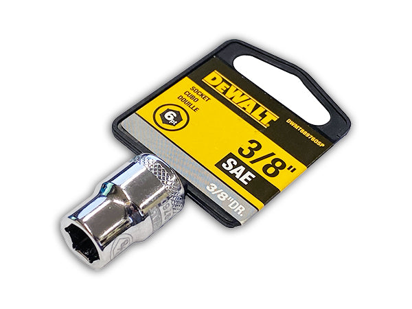 3/8" 6 Point Socket 3/8" Drive - DeWalt