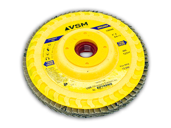 5" 40G Zirconia Flap Disc - VSM 126969