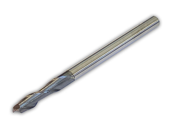 1/4" 2 Flute Long Length Carbide End Mill Tialn - USA