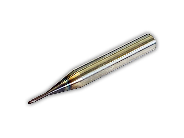 1.20mm 2 Flute Long Length Impact Miracle Ballnose Carbide End Mill - Mitsubishi VF2XLBR0060N060S06