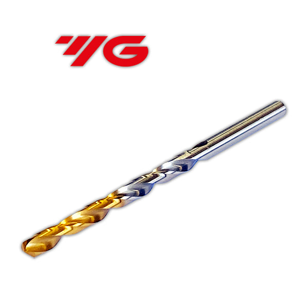 3/16" Jobber Drill HSSCo8 TiN Tipped - YG-1 D2GP185012