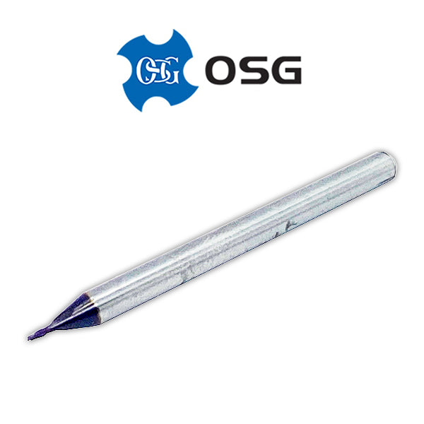 0.7mm 2 Flute Stub End Mill Tialn - OSG 8519007