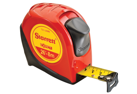 1" x 26' Measuring Tape - Starrett 30655