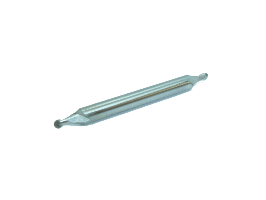 3/32" 2 Flute Stub Length Ballnose Double End HSSCo End Mill  - Sowa 103271