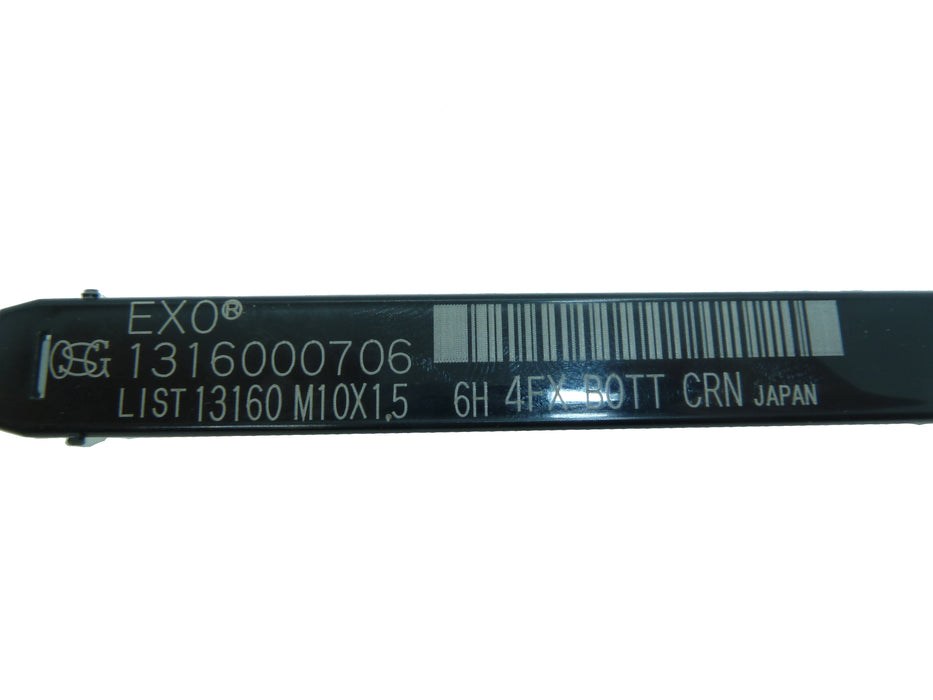 M10 x 1.5 Spiral Flute Tap - OSG 1316000706