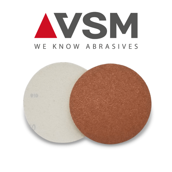 5" 60 Grit Velcro Sanding Disc (5X0) - VSM 113301