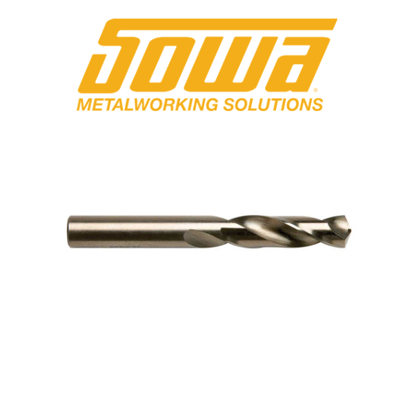 1/4" Stub Length Drill HSS - Sowa 128322