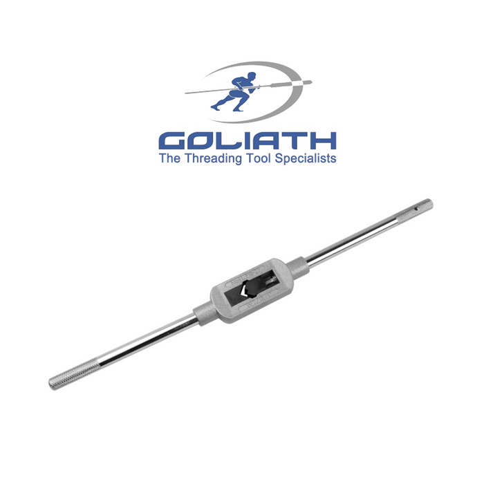 1/16" - 1/2" (M3 - M12) Adjustable Tap Wrench - Goliath UGOL-01