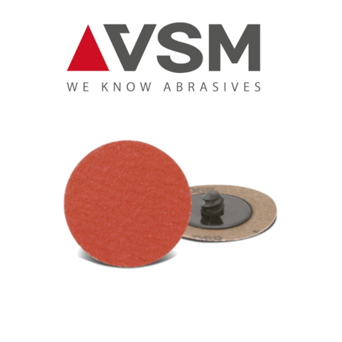 3" Type 3 Ceramic Quick Twist Disc XK870X - 80 Grit - VSM 117918