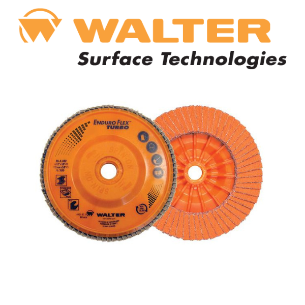 5" x 5/8-11 Enduro-Flex Turbo 36/60 G - Walter #06-A 502