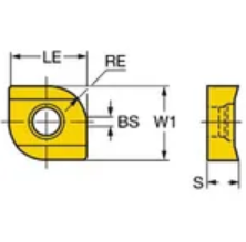 R331.1A-145063H-WL 1025 Insert - Sandvik