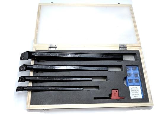 4pc SCLCR Boring Bar Set (with inserts) - Accusize P252-S416