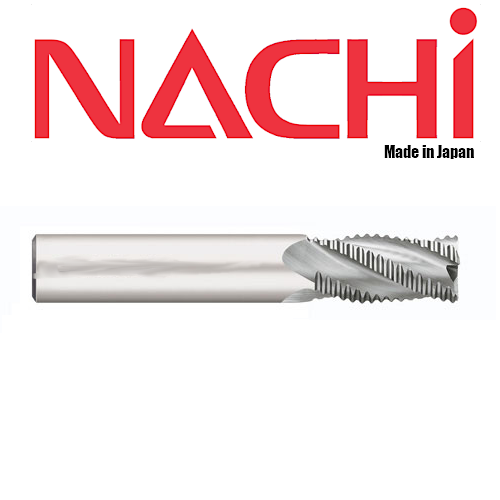 3/8" 4 Flute Roughing End Mill HSSCo - Nachi 6303
