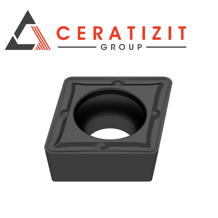 CCMT32.51EN-M55 CTCM130 Carbide Insert - Ceratizit (Stainless Grade)