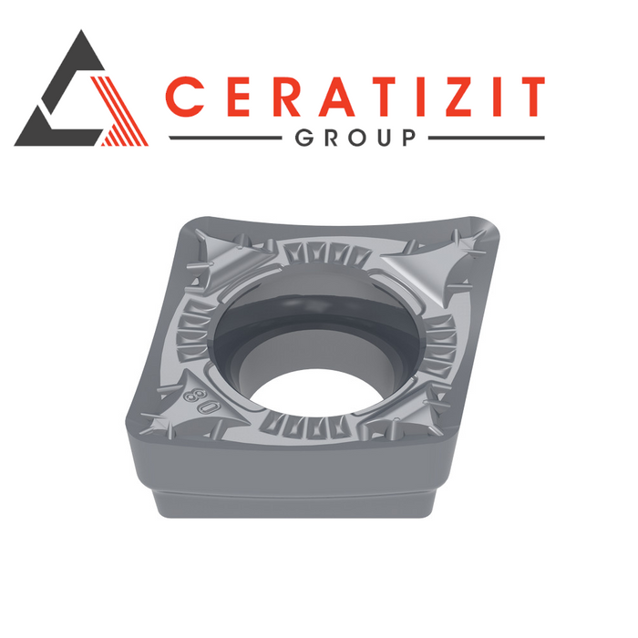 CCMT32.52EN-29 AMZ Carbide Insert - Ceratizit (Aluminum/Non-Ferrous Grade)